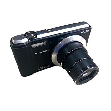 KINGEAR KG0015 12.5 x Optical Zoom Digital Camera with 2.7 "TFT Display and Digital Video Camera HD 720P