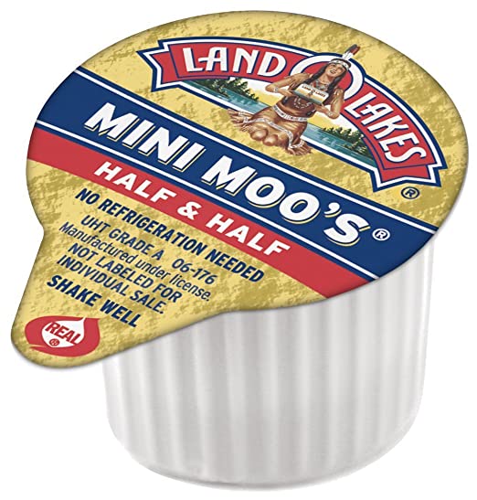 Land O' Lakes Half & Half Mini Moo, 384-Count Single-Serve Packages