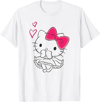 Hello Kitty Girly Hearts Tee Shirt T-Shirt