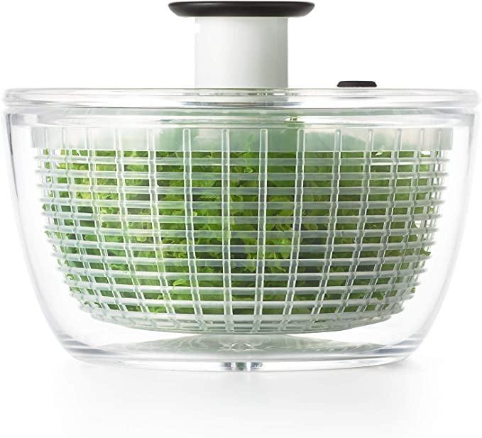 OXO Good Grips Salad and Herb Spinner, Little -Transparent