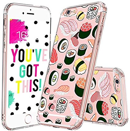 MOSNOVO iPhone 6S Plus Case/iPhone 6 Plus Case, Cute Sushi Design with Premium Shock Absorption TPU Bumper Cushion   Scratch Resistant Clear Protective Cases Cover for iPhone 6 Plus/iPhone 6S Plus