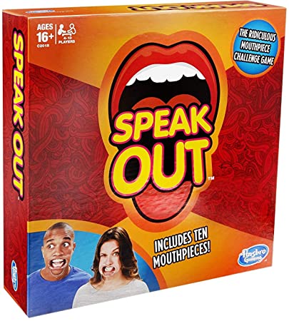 "Hasbro Gaming Speak Out Game, Ages 16 And Up, For 4 To 10 Players