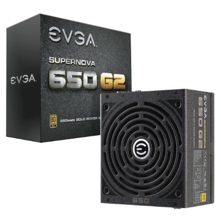EVGA 650 W G2 GOLD 80  Modular PC Power Supply Unit