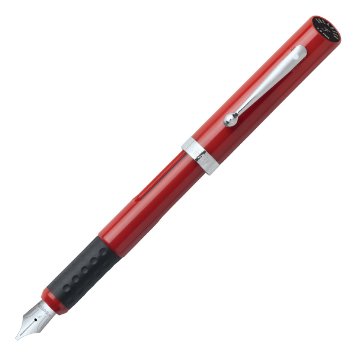 Sheaffer Viewpoint Calligraphy Pen, Red, Carded with (2) ink cartridges: Fine (73400)
