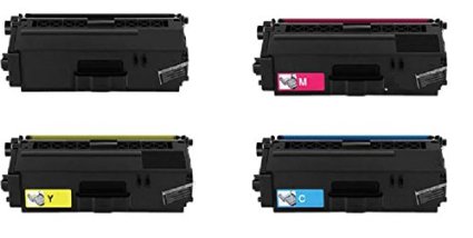 GLB Premium Quality Compatible Brother TN-336/TN-331 High Yield Toner Cartridges Set TN336BK/TN331BK,TN336C/TN331C, TN336M/TN331M, TN336Y/TN331Y(Black , Cyan , Magenta ,Yellow)