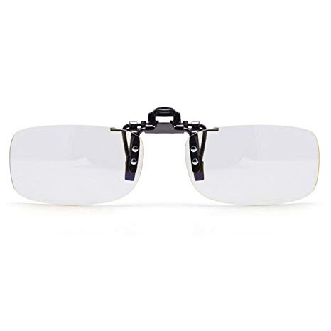 Anti Blue Ray Clip On Eyeglasses Computer Reading Glasses Eye Strain Protection