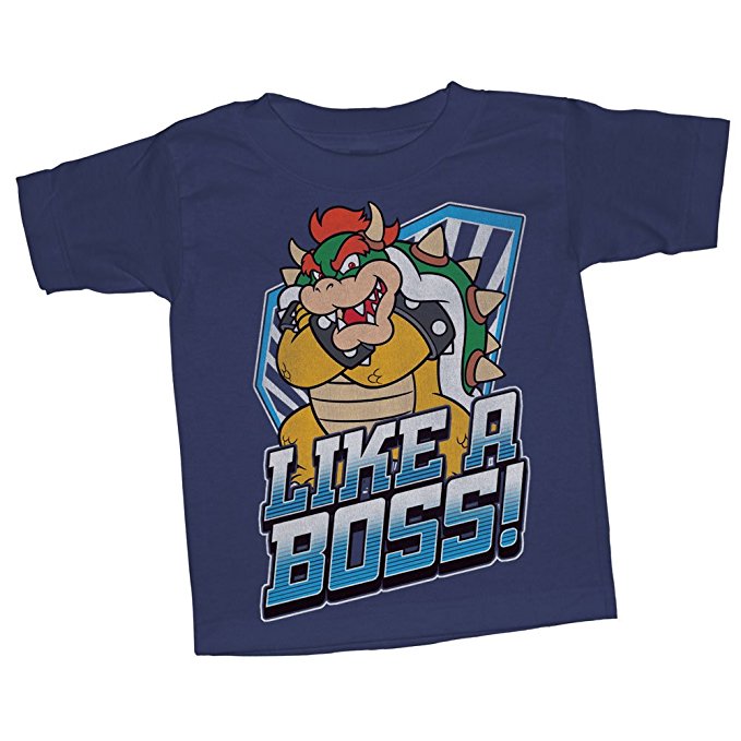 Nintendo Boys' Boss Bowser Graphic T-Shirt