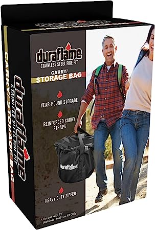 Duraflame™ Smokeless Fire Pit 19" Carry & Storage Bag Made for Carrying & Storing 19” Portable Carry Bag