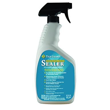 Grout Sealer, 22 oz. Spray Bottle, Silicone Grout Sealer, Tile Guard