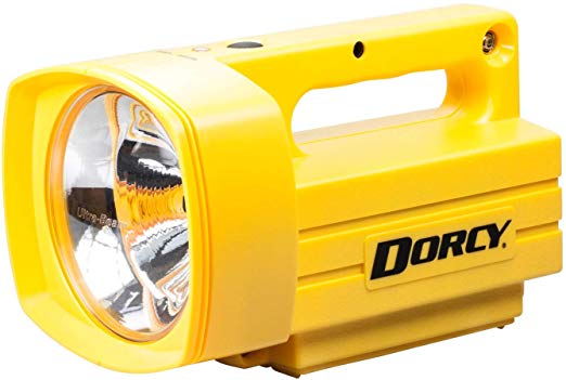 Dorcy Pro Series 300-Lumen Weather Resistant Rechargeable Outdoor LED Lantern with AC Adaptor, Yellow (41-1035)
