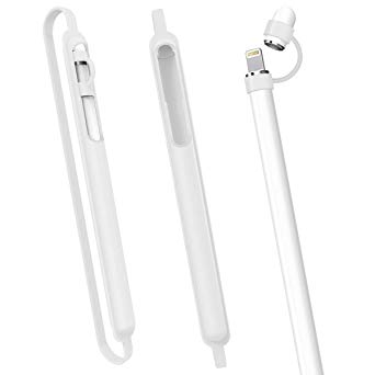 Bepack Case for Apple Pencil,Bepack Soft Silicone Protective Apple Pencil Cap Holder Accessories Pocket Sleeve for Apple iPad Pro 9.7/10.5 Pencil