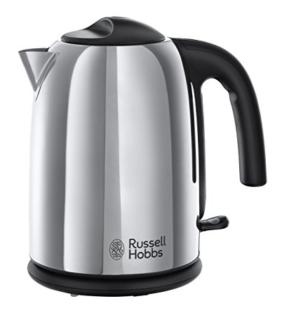 Russell Hobbs Hampshire Kettle 20410, 1.7 L - Polished Stainless Steel Silver