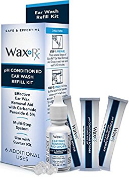 Doctor Easy Wax-Rx Ph Conditioned Ear Wash Refill Kit, 1.7 Ounce