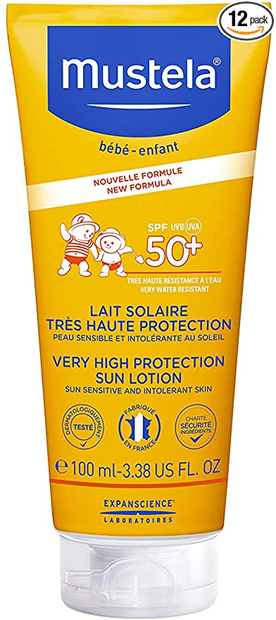 Mustela Very High Protection Sun Lotion SPF50  100ml