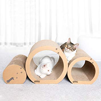 PAWISE Cat Scratcher Cardboard Reversible Cat Scratcher Refill Lounge