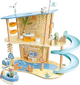 Hape Ocean Rescue Playset, Green Planet Explorers | Ocean and Sea Creature Toy for Kids, for Children Ages 3  Years