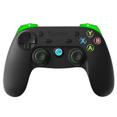 GameSir Wireless Bluetooth Gamepad Controller forPS3&Android Phone&TV BOX&Tablet&VR&PC(Windows 7/8/8.1/10) ( G3s-Green)