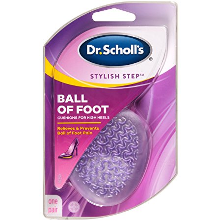 Dr. Scholl’s Stylish Step Ball of Foot Cushions for High Heels, 1 Pair