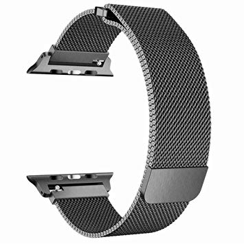 XINKEJI Compatible with A pp le Watch Band 42mm 38mm 44mm 40mm, iWatch Bands Milanese Loop Replacement for Series 4 3 2 1
