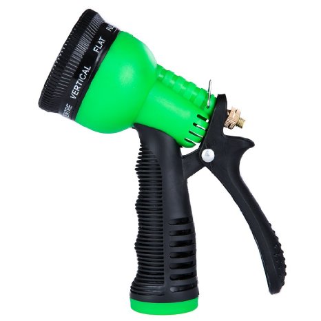 Garden Hose Nozzle / Hand Sprayer by Consumer Powered Home Goods, Great For Gardening, Lawns, Car Washing, Pet Washing, Patio Cleaning, Multi Purpose Sprayer