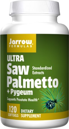 Jarrow Formulas Ultra Saw Palmetto Pygeum 120 Softgels