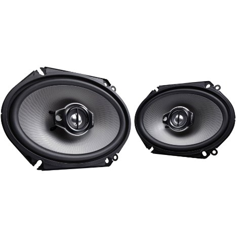 Kenwood KFC-C6894PS 6 x 8 Inches 3-Way Performance Series Speakers - Set of 2