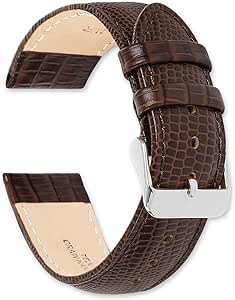 deBeer Teju Lizard Grain Watch Band/Strap – Choose Color - (Sizes – 14mm, 16mm, 18mm, 19mm, 20mm, or 22mm)