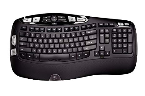 Logitech K350 Wireless Keyboard (UK Layout)