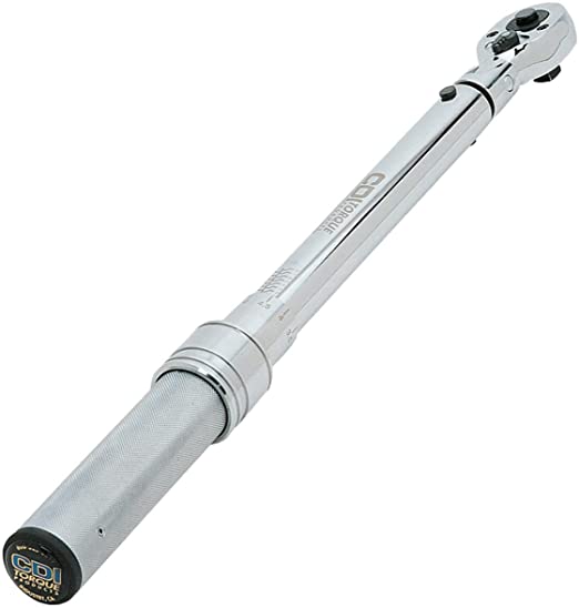 CDI 1002NMRMHSS 3/8-Inch Drive Adjustable Micrometer Newton Meter Torque Wrench, Torque Range