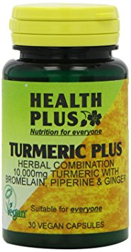 Health Plus Turmeric Plus Joint and Digestive Plant Supplement - 30 Capsules