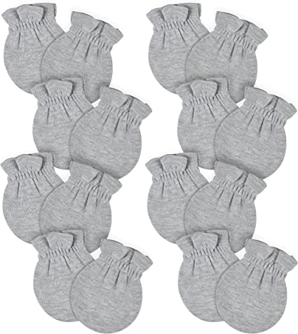 Gerber baby-girls 8-pack and 12-pack No Scratch Mittens