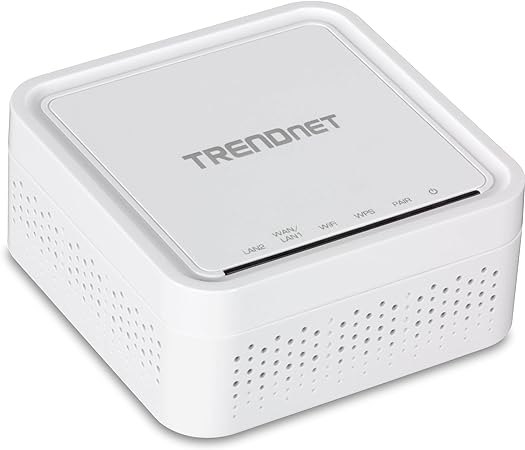 TRENDnet AC1200 WiFi EasyMesh Remote Node, App-Based Setup Utility, Seamless WiFi Roaming, Beamforming,Supports 2.4GHz and 5GHz Devices, TEW-832MDR, White