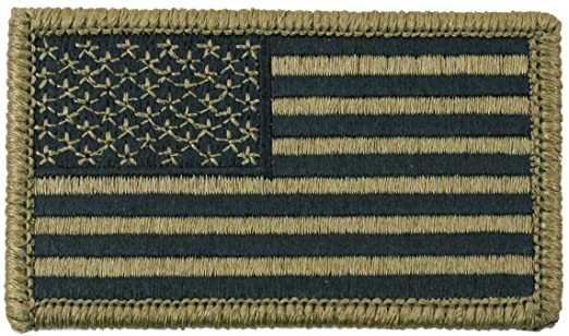 Rothco OCP American Flag Patch With Hook Back