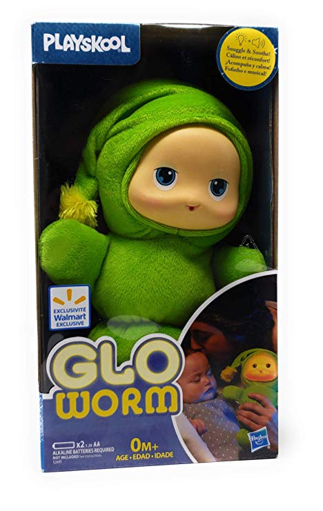 Playskool Lullaby Gloworm Toy Green