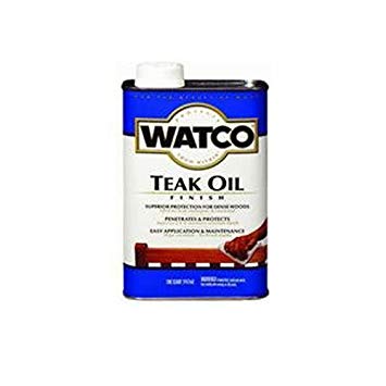 RUST-OLEUM 67131 Watco Gallon Teak Oil Finish One-Step Protection