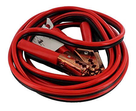 ABN Jumper Cables with Carrying Bag, 16 Feet, 8-Gauge, 300 AMP – Commercial Grade Automotive Booster Cables, Any Vehicle