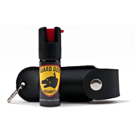 Guard Dog Security 18-Percentage Oleoresin Capsicum Pepper Spray with Keychain Holster 12-Ounce