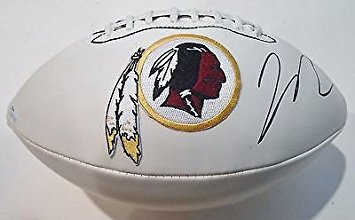 Josh Doctson Signed Washington Redskins Logo Football w/JSA COA SD19176