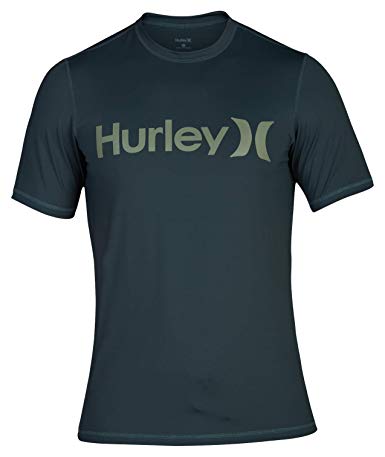 Hurley Men's One & Only Short Sleeve Sun Protection Rashguard