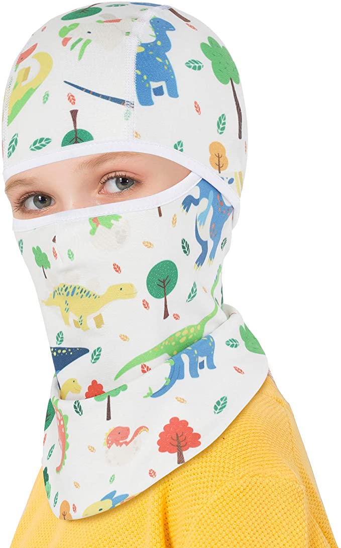 Kids Balaclava Windproof Ski Mask Winter Face Warmer for Cold Weather Boys Girls