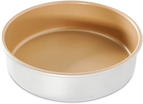 Nordic Ware Round Cake Pan, 9 Inch, Silver