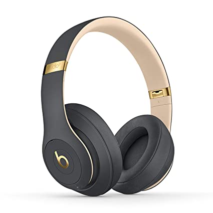 Beats Studio3 Wireless Noise Cancelling On-Ear Headphones - Apple W1 Headphone Chip, Class 1 Bluetooth, Active Noise Cancelling, 22 Hours of Listening Time, Built-in Microphone - Shadow Grey