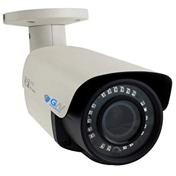 GW Security 8.0MP 4K (3840x2160) 2.8-12mm 4X Optical Zoom Motorized AutoFocus Outdoor Waterproof Onvif H.265 8MP Bullet PoE IP Camera