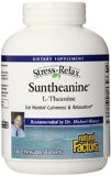 Natural Factors Suntheanine 100 mg Chewable Tablets 120 Count