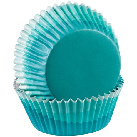 Wilton ColorCup Standard Baking Cups, Blue Ombre, 36-Pack