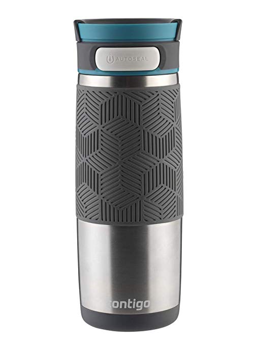 Contigo Transit Autoseal Travel Mug, Stainless Steel Thermal Mug, Vacuum Flask, Leakproof Tumbler, Coffee Mug with BPA Free Easy-Clean Lid, 470 ml