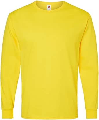 Hanes Essential-T 100% Cotton Long Sleeve T-Shirt 5286