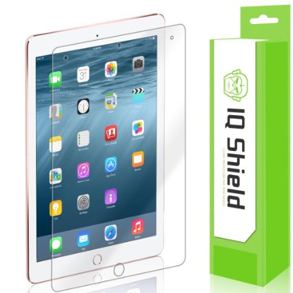 iPad Pro 97 Screen Protector - IQ Shield LiQuidSkin - Lifetime Replacements - HD Ultra Clear Film - Protective Guard - Extremely Smooth  Self-Healing  Bubble-Free Shield