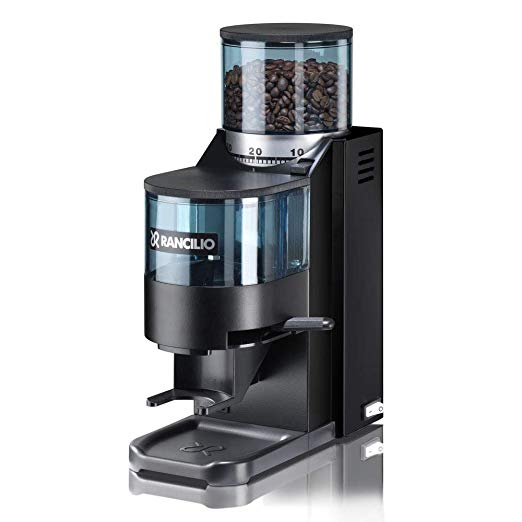 Rancilio Rocky Espresso Grinder - Doser - Black 20th Anniversary Limited Edition (Black)