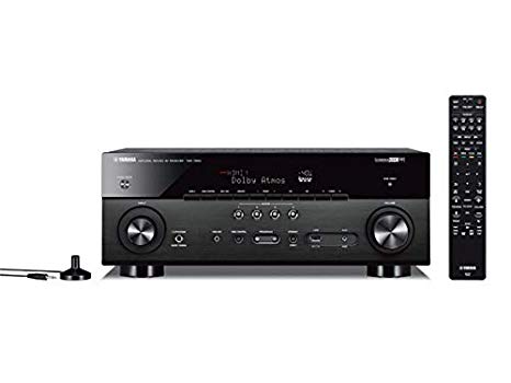 Yamaha TSR-7850R 7.2CH Dolby Atmos DTS Wi-Fi BT 4K Receiver, Black (Certified Refurbished)